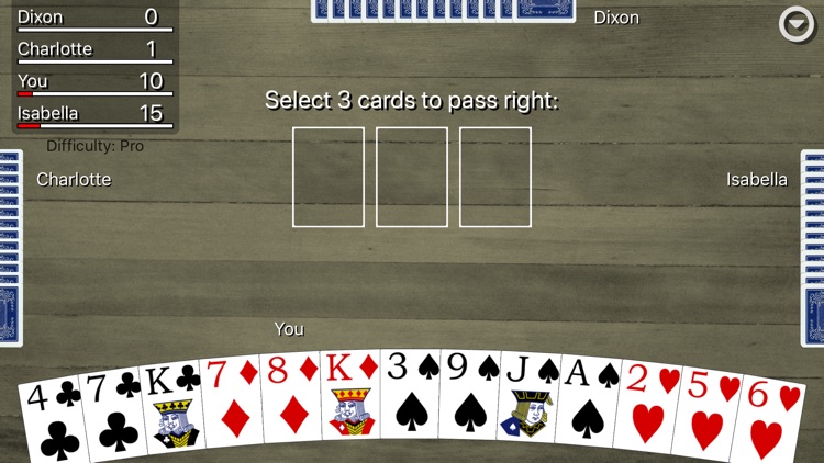 Hearts Card Classic screenshot-3