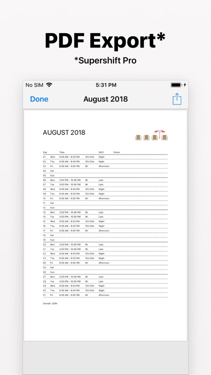 Supershift Work Shift Calendar screenshot-6