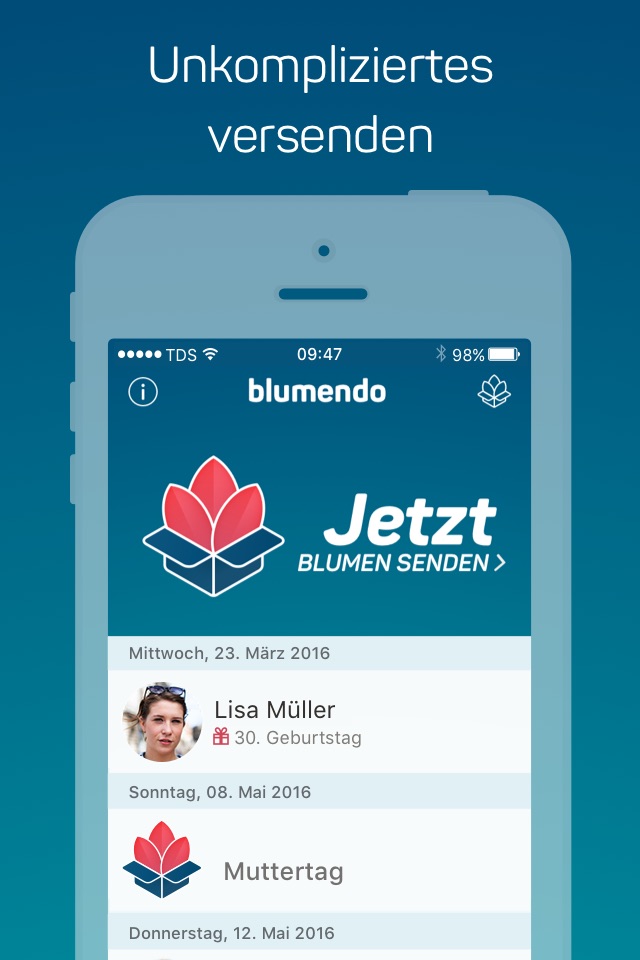 blumendo - Blumen verschicken screenshot 3
