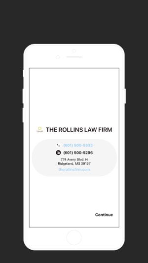 Rollins Law Client App