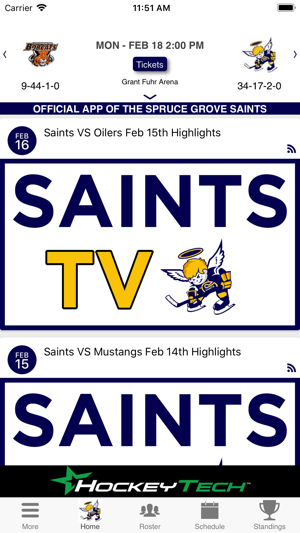 Spruce Grove Saints(圖2)-速報App