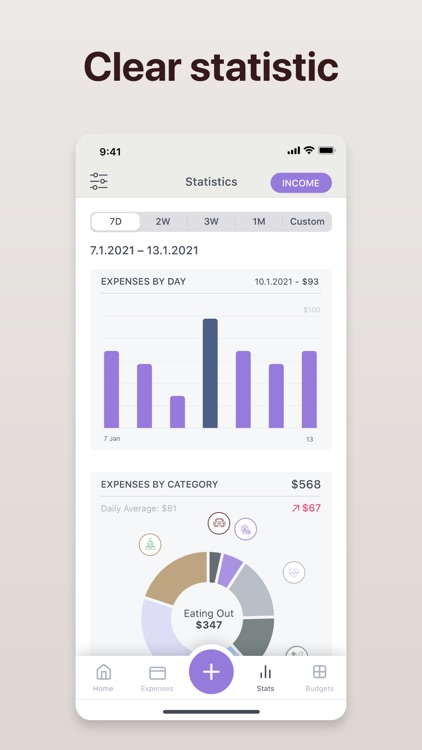 Flowmo - budget tracking app screenshot-3