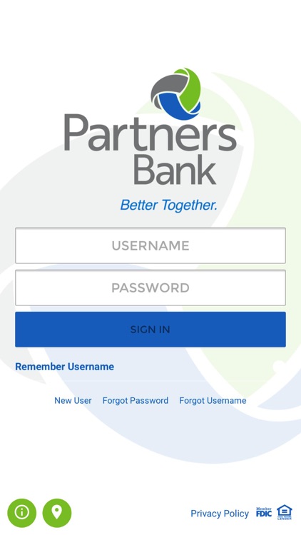 Partners Bank Mobile App