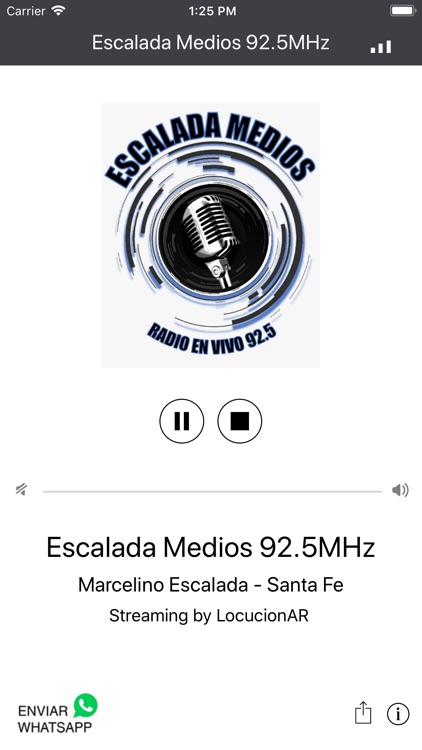 Escalada Medios 92.5MHz