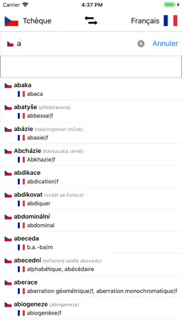 Game screenshot Dictionnaire Tchèque/Français hack
