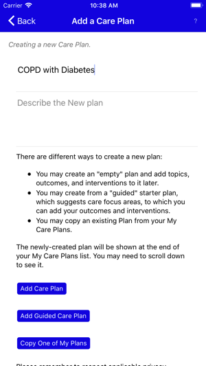 Care Planning Made Easy(圖2)-速報App