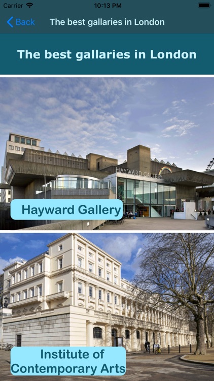Best galleries in London