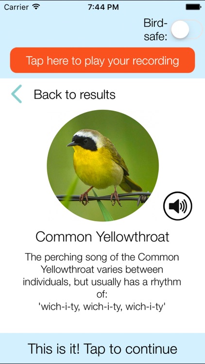 ChirpOMatic USA - Bird Song ID screenshot-2