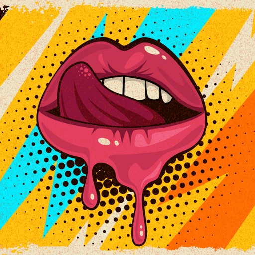 Sexy Girl Lips Stickers iOS App