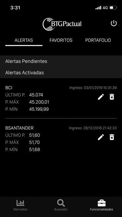 BTG Pactual Chile para iPad screenshot-5
