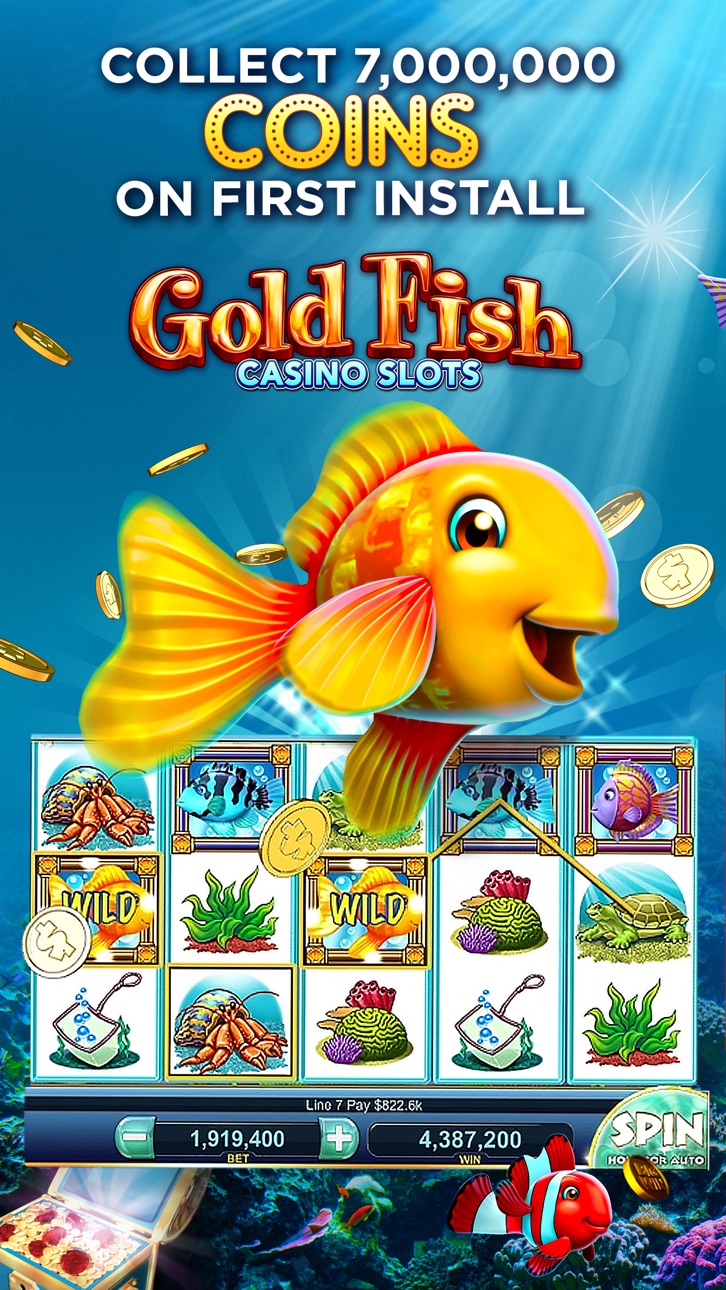 Slots Games - Gold Fish Casino - Free Hack screenshot 1 - iOS game interface