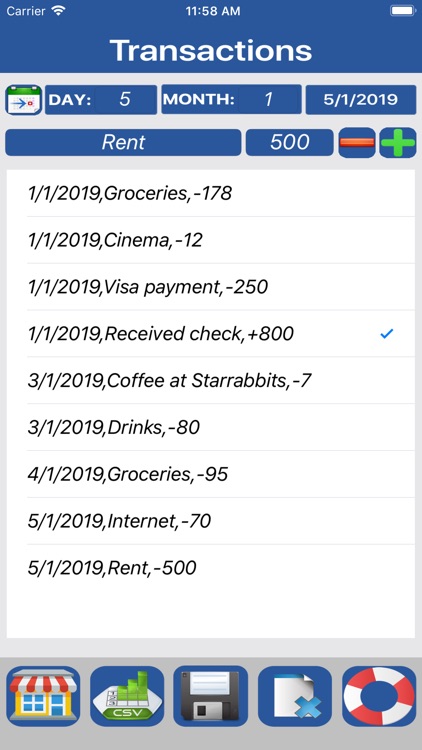 Budget Flow 2-Expenses, Income screenshot-3