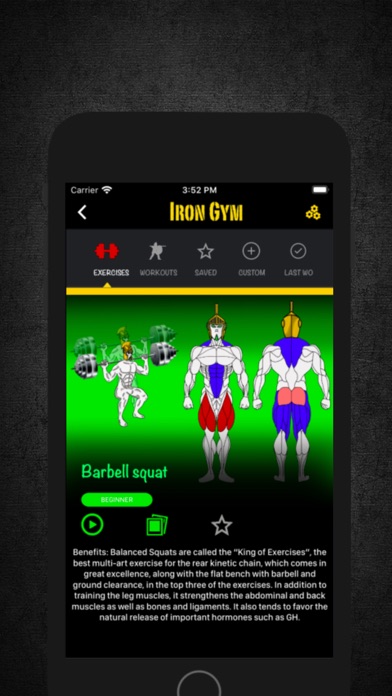 Iron Gym - Fitness Workout App screenshot 4