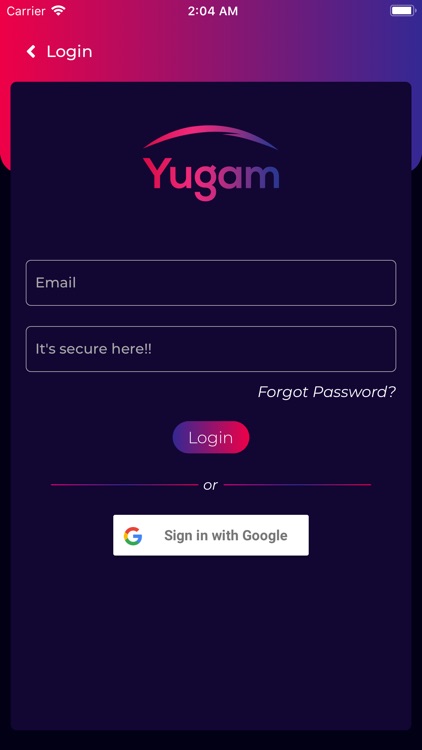 Yugam Admin