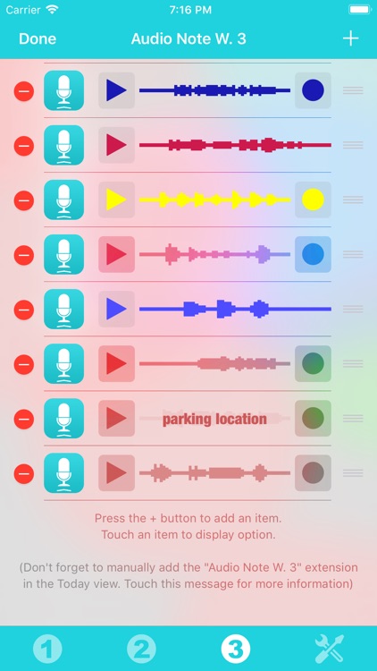 Audio Note Widget screenshot-4