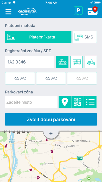 ParkSimply Praha screenshot 2