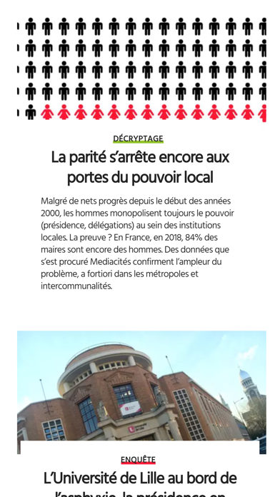 Mediacités screenshot 3