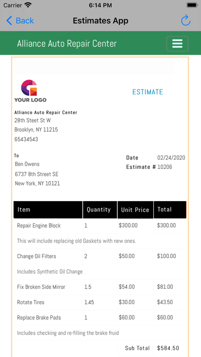 How to cancel & delete Estimates App from iphone & ipad 1