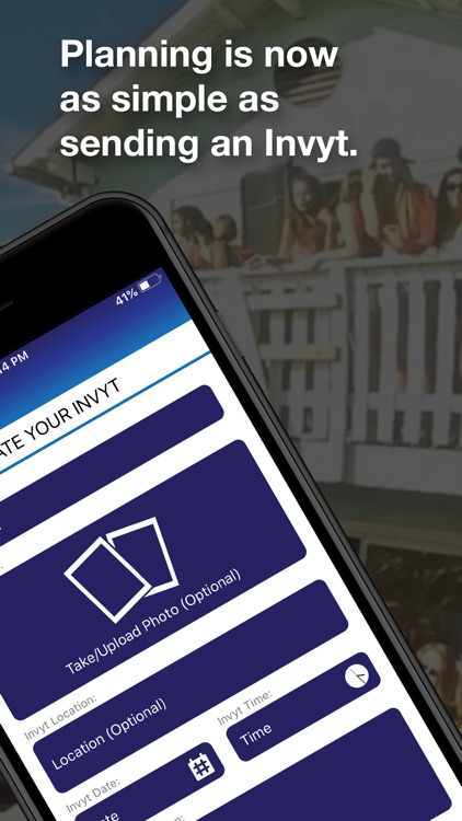 A Social Invitation App: Invyt