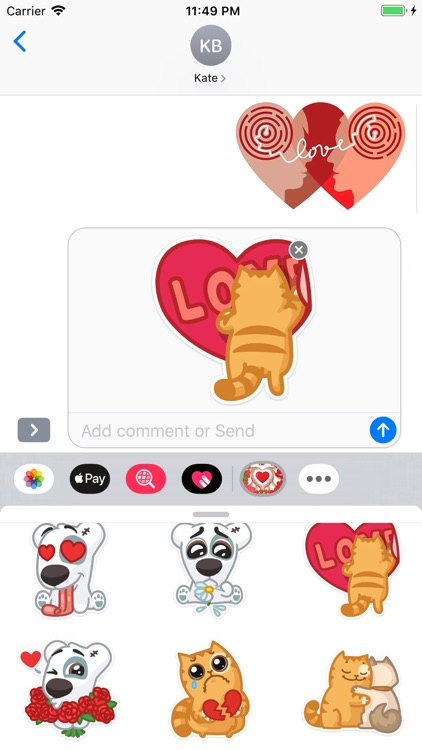 Love Matters - Emoji Stickers