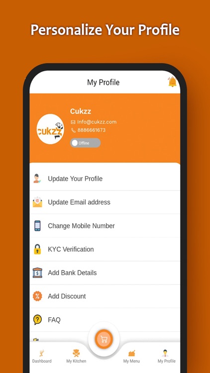 Cukzz Vendor Application screenshot-4
