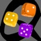 For this game you need three real physical dices in different colors