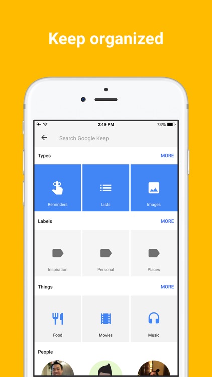 Google Keep - Notes and lists
