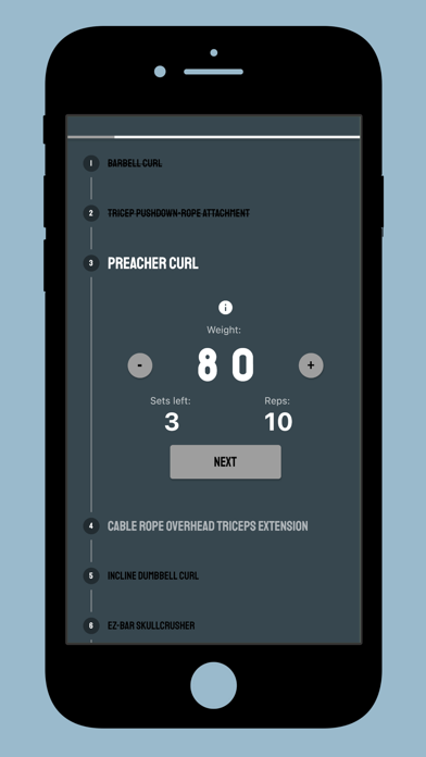 Dumbbell - Workout Log screenshot 4