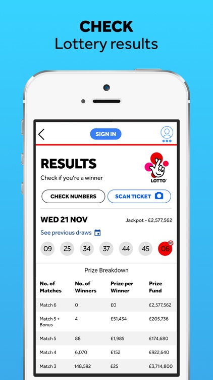 The National Lottery: Official screenshot-3