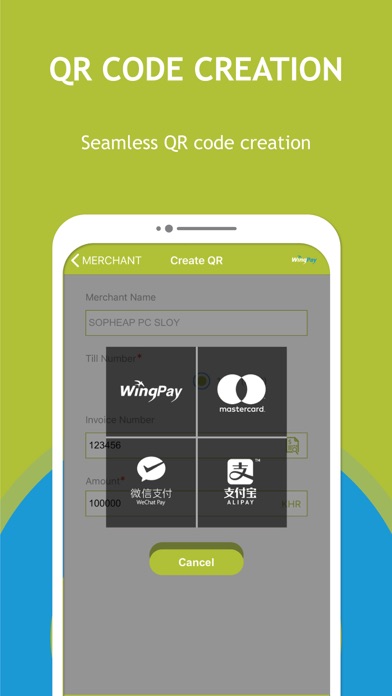 How to cancel & delete WingPay Merchant from iphone & ipad 4