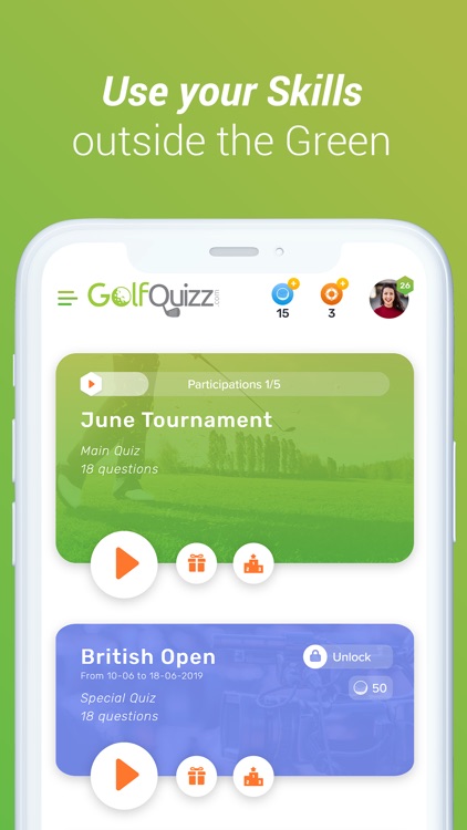 GolfQuizz: Quizzes for golfers screenshot-3