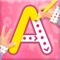 Princess ABC Alphabets Tracing and 123 Numbers Count & Tracing will help to learn the basics of Alphabets writing with A to Z objects, Numbers writing and basic 1 to 20 counting in a fun way