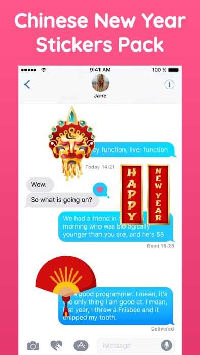 Chinese New Year Sticker! Pack screenshot 3