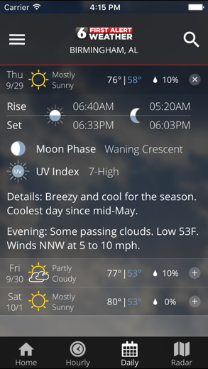 WBRC First Alert Weather For IPhone - APP DOWNLOAD