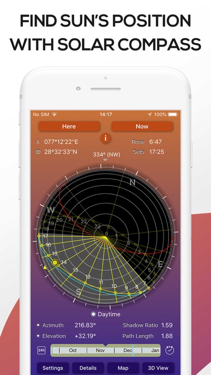 Sun Seeker Sun Tracker Compass screenshot-8