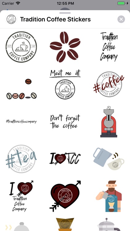 Tradition Coffee Stickers