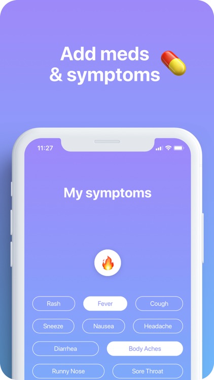 Body temperature app for fever screenshot-3