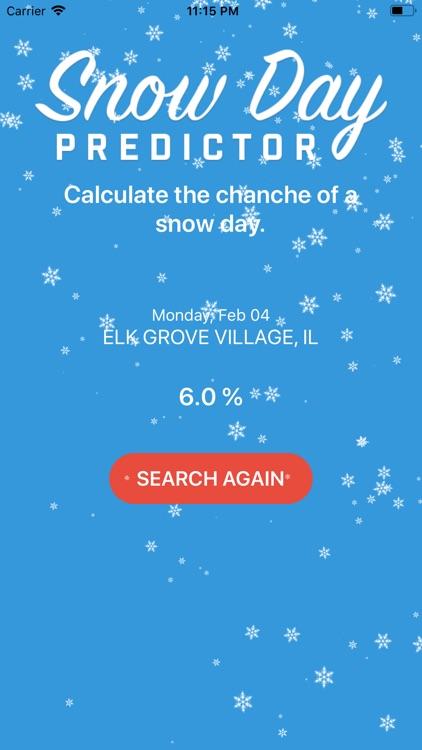 Snow Day Predictor - School