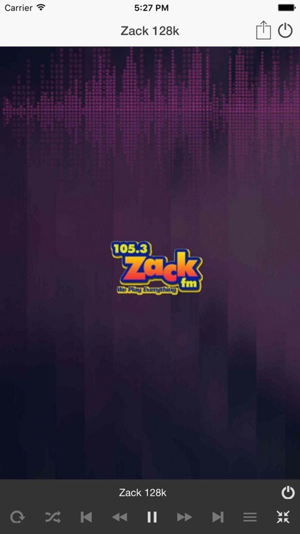 Zackfm Radio Player v2