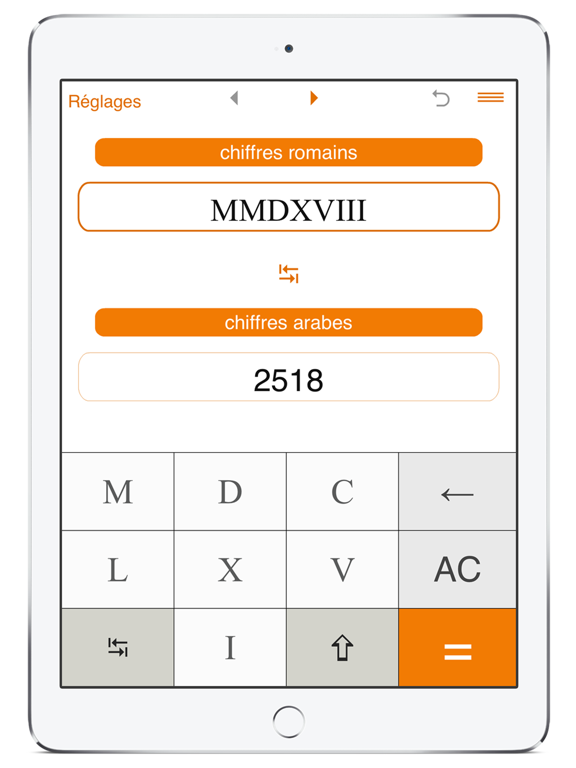 Telecharger Chiffres Romains Convertisseur Pour Iphone Ipad Sur L App Store Education