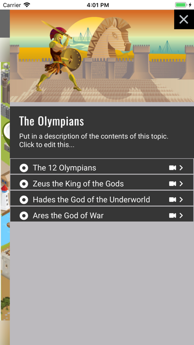 How to cancel & delete Greek Mythology: Gods & Heroes from iphone & ipad 3