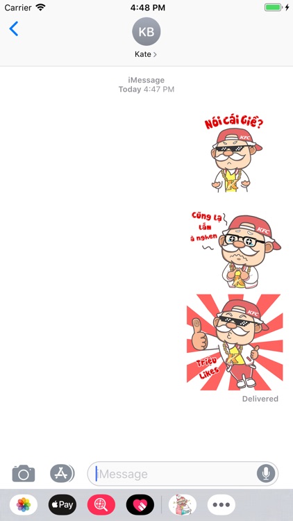 K-Thank Stickers