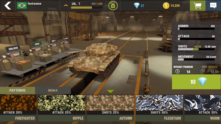 【图】War Machines: Tank Action Game(截图2) 【图】War Machines: Tank Action Game(截图2)