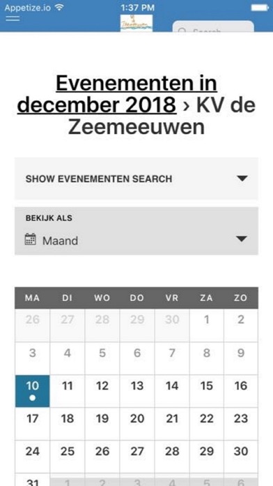 KV de Zeemeeuwen screenshot 3