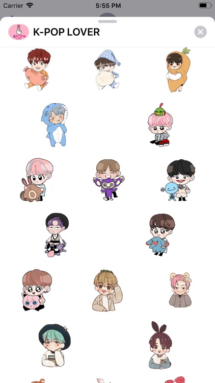 K-POP LOVER EMOJI