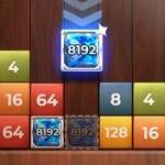 Drop and Merge  Number Puzzle