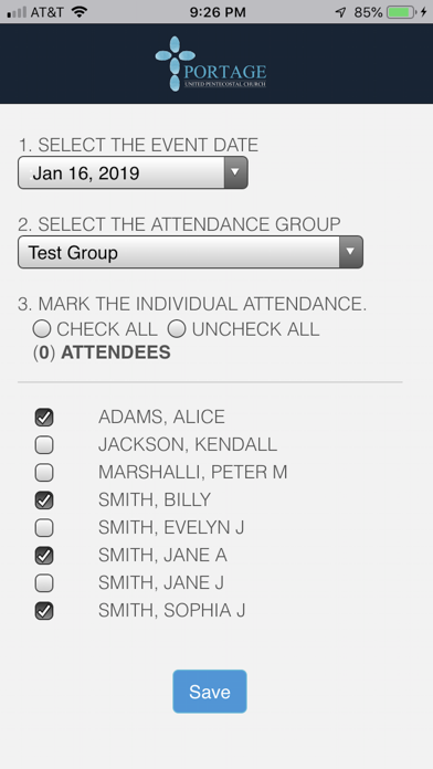 CFS Live Mobile Attendance screenshot 3