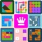 A collection of the best and most addictive logic puzzles, with minimalist graphics and unique level design
