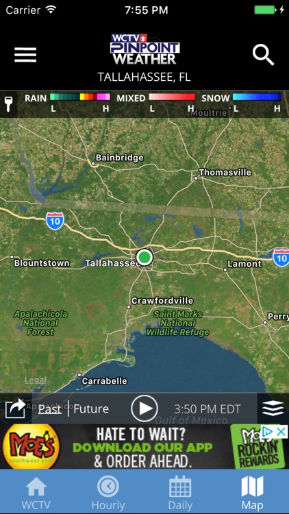 WCTV Pinpoint Weather screenshot-3