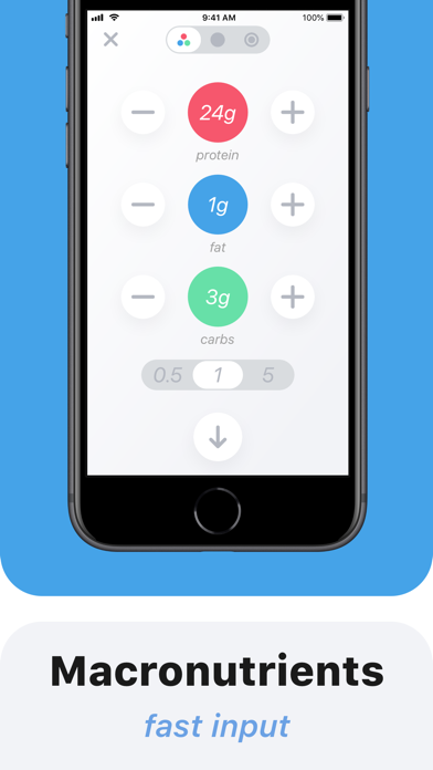 PFC Calorie Counter screenshot 2